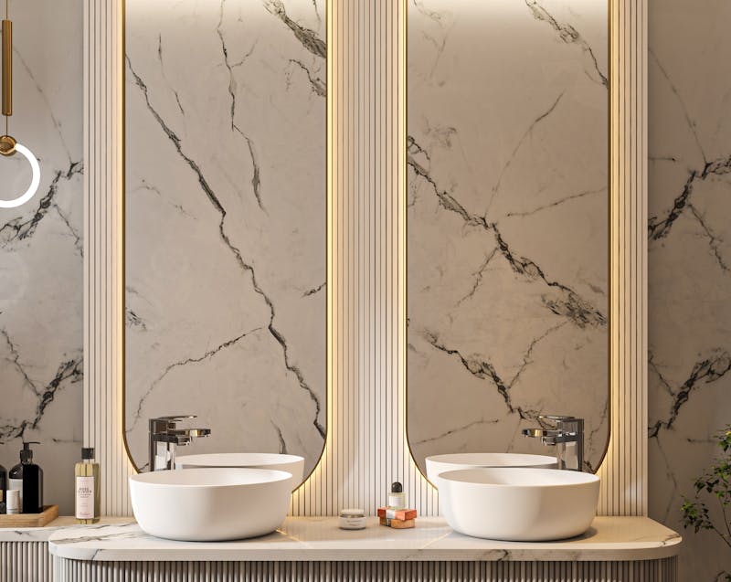 stunning bathroom mirrors